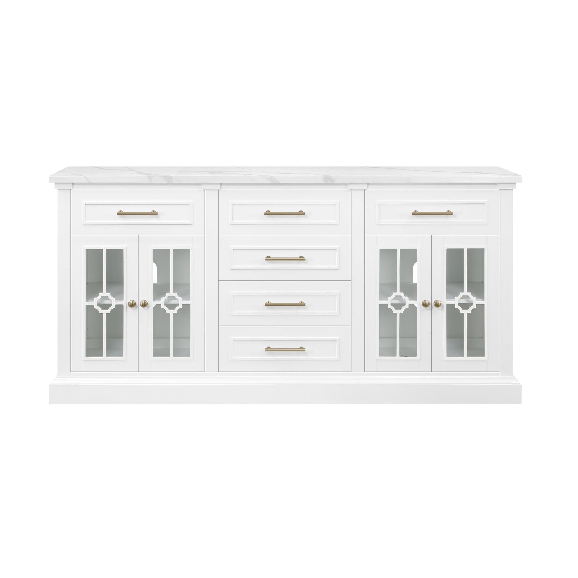 Positano 72” - Customizable Accent Cabinet with Storage