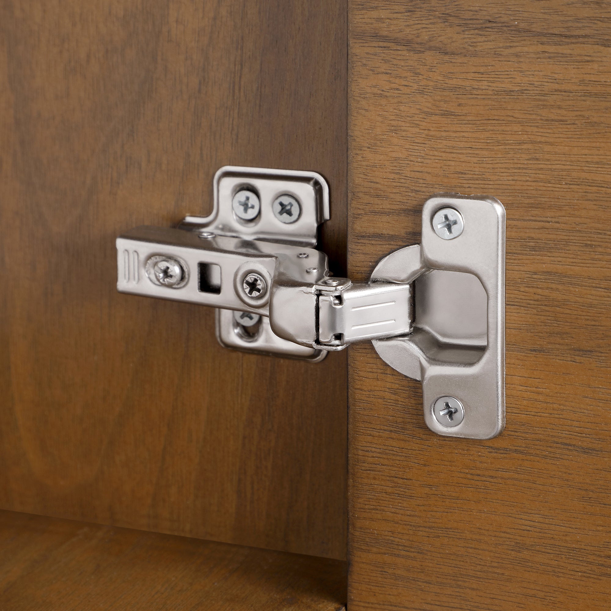 Hedy 30 po - Meuble-lavabo avec dessus en quartz blanc