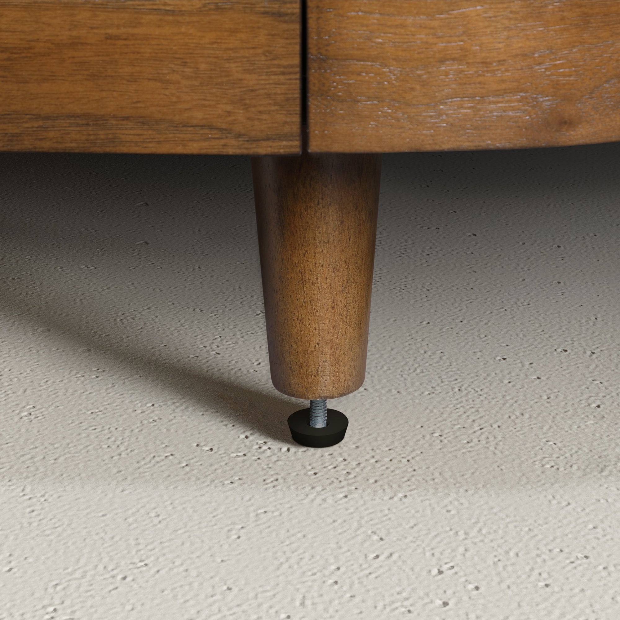 Hedy 30 po - Meuble-lavabo avec dessus en quartz blanc