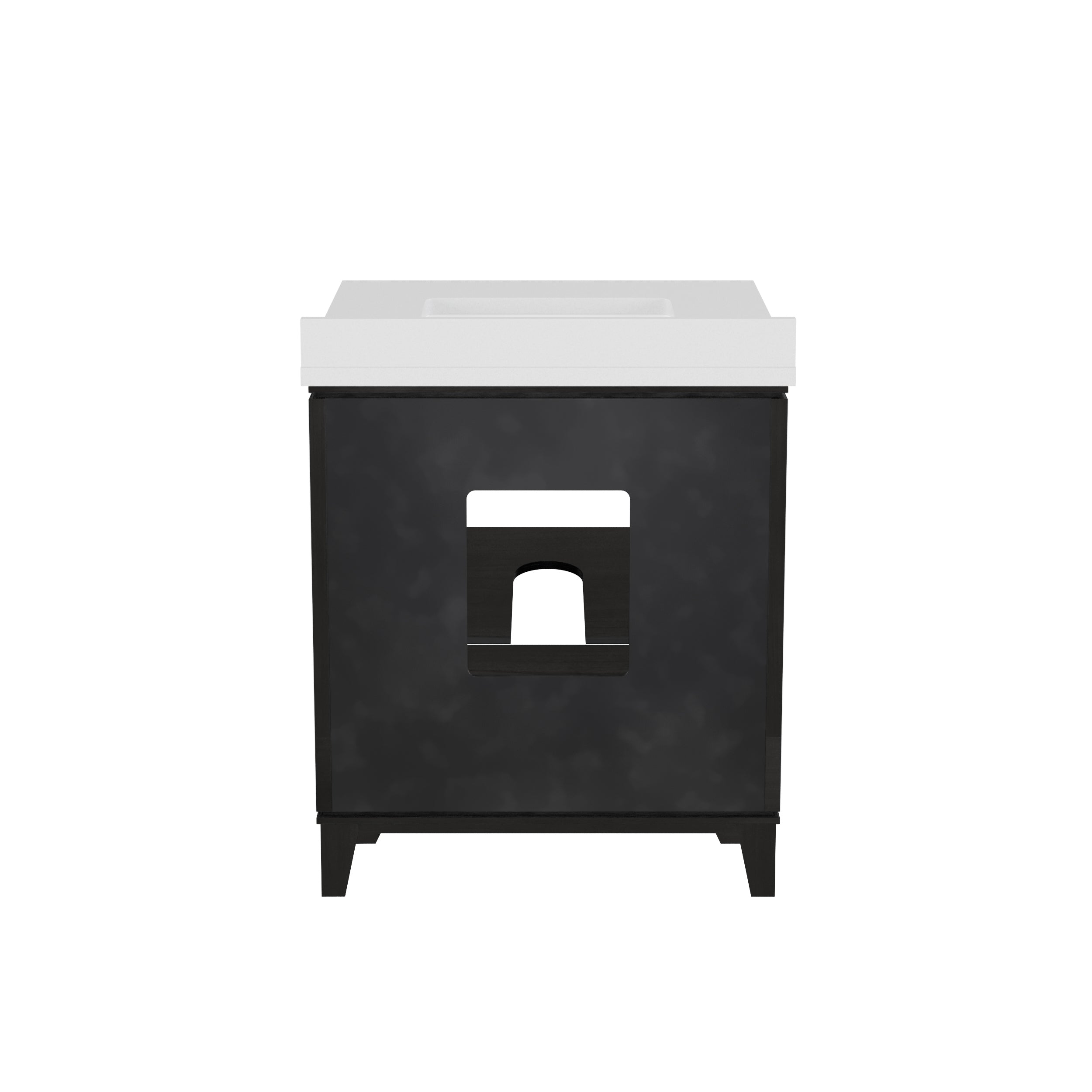 Hedy 30" Vanity With White Quartz Top