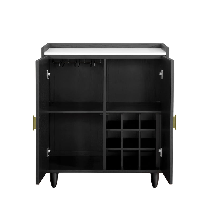 Julia 32" Bar Cabinet with Storage