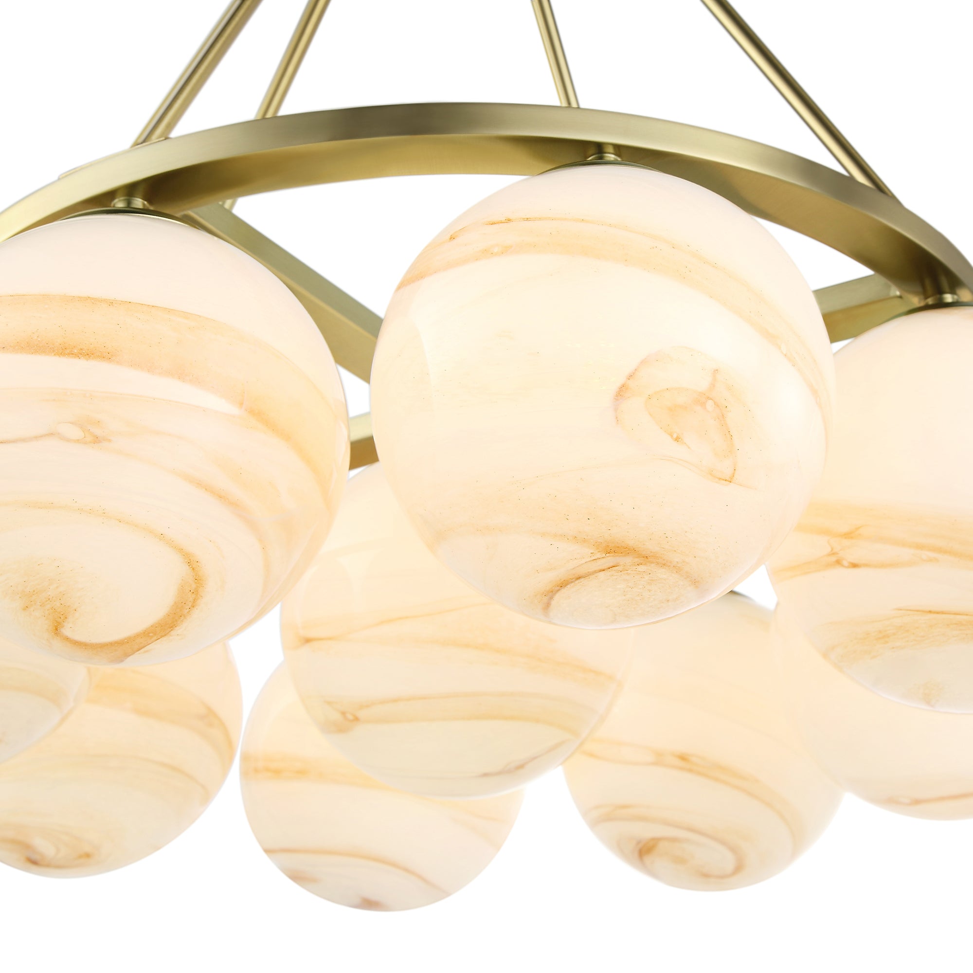 Phoebe lustre à neuf ampoules