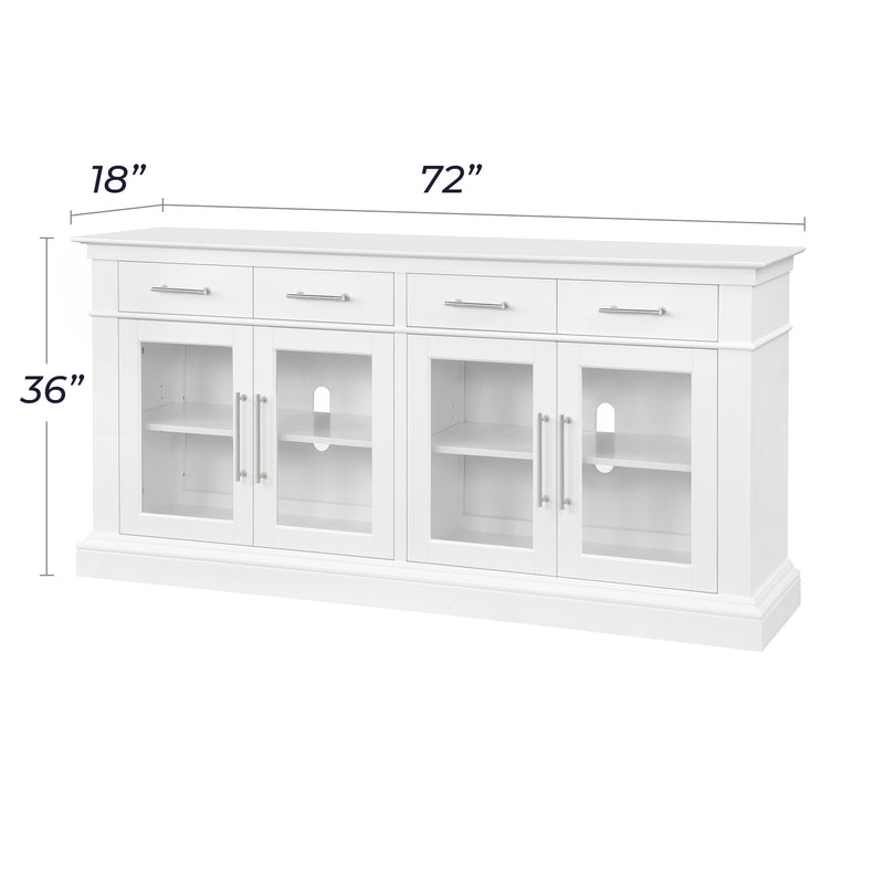 Boston 72" Customizable Accent Cabinet with Storage