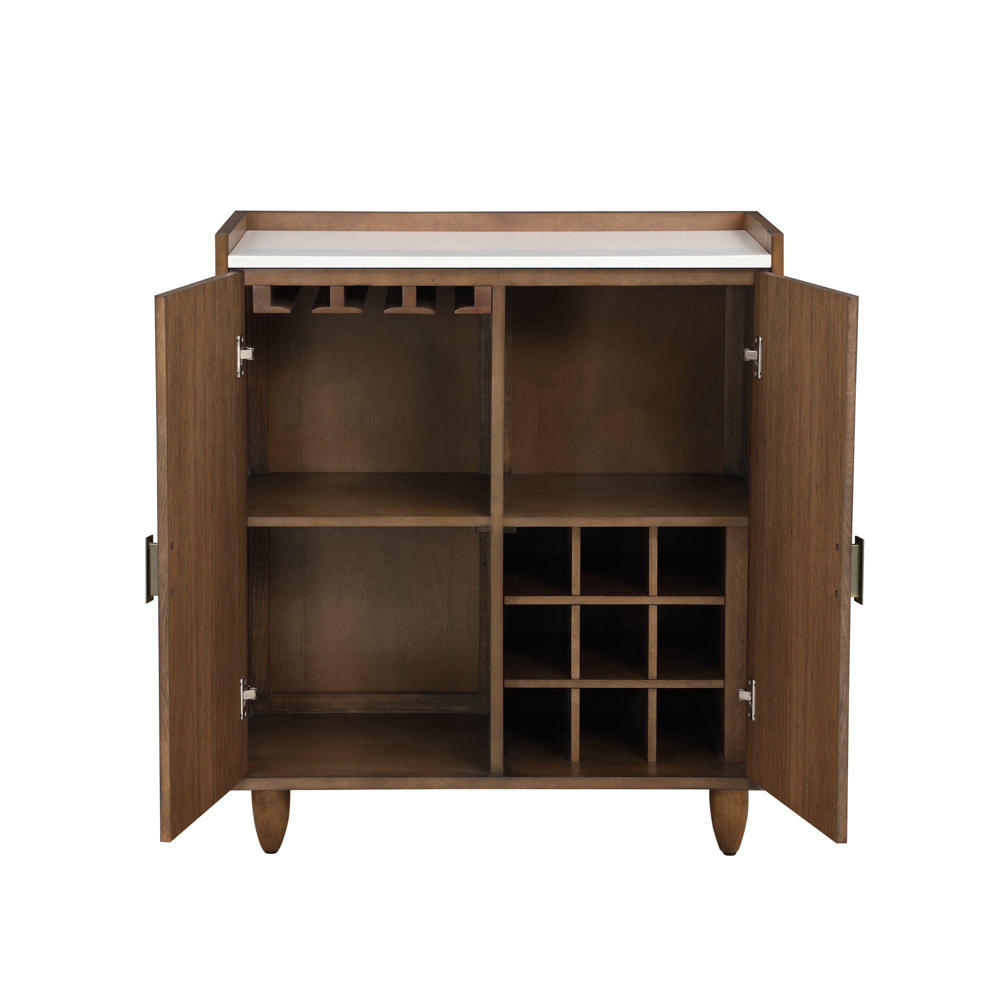 Andrea - Armoire de bar 32" avec rangement