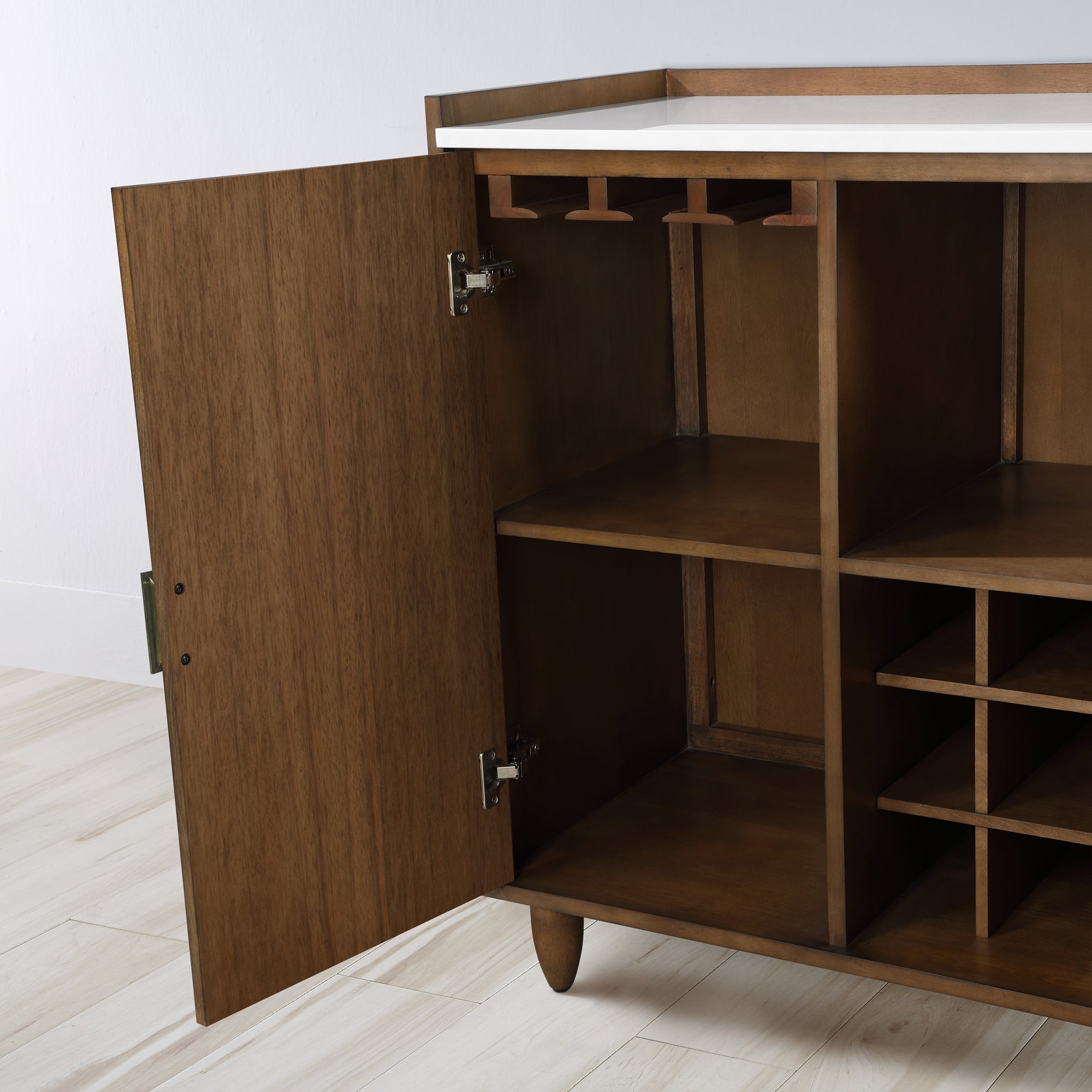 Andrea - Armoire de bar 32" avec rangement