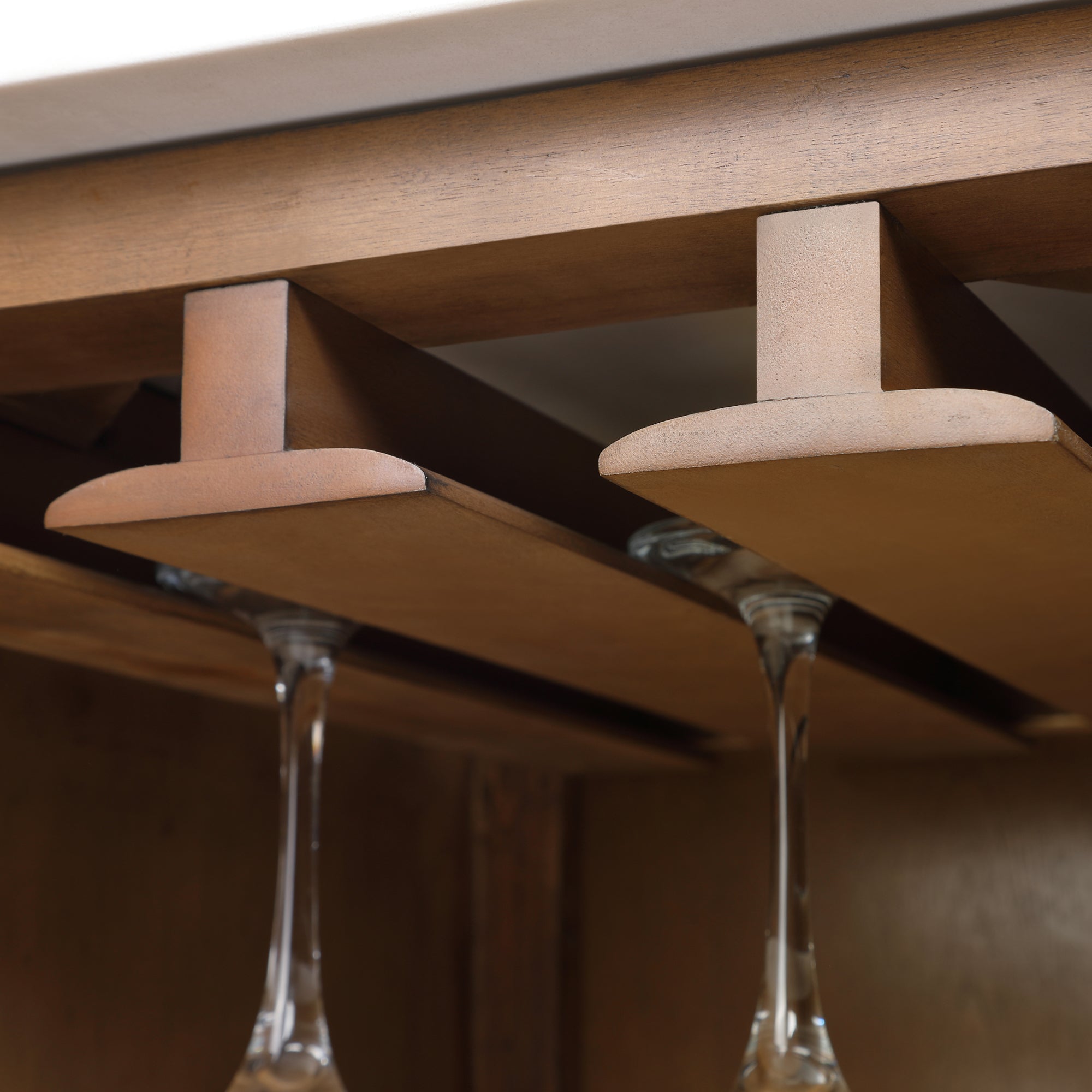 Andrea - Armoire de bar 32" avec rangement