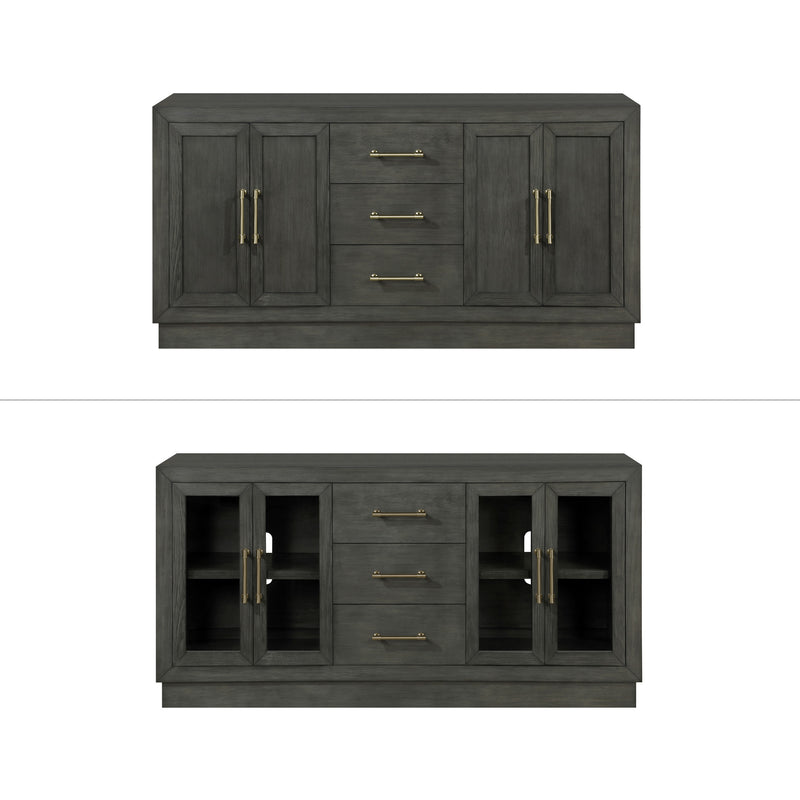 Paris 72" Customizable Accent Cabinet with Storage