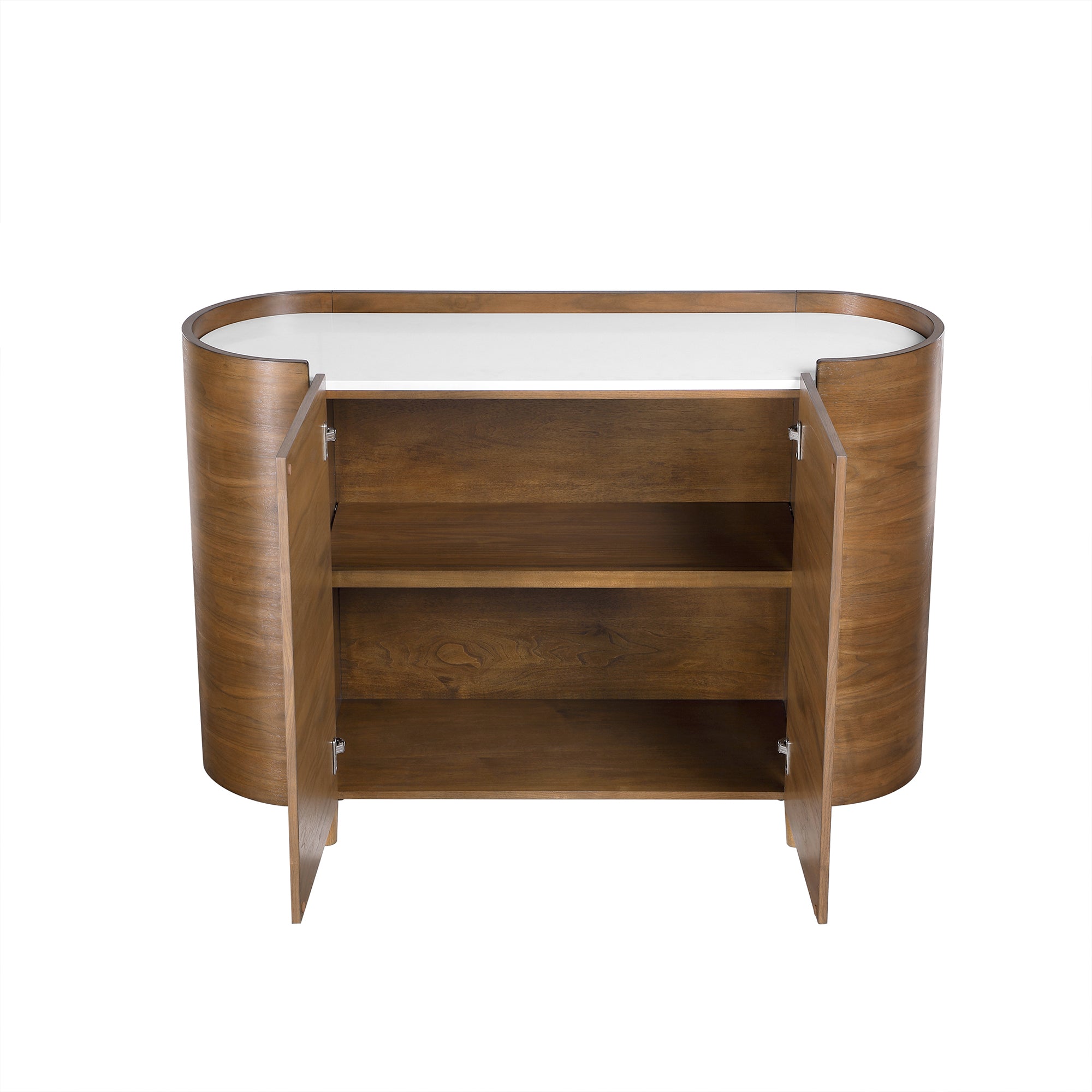 Hedy 30 po - Meuble-lavabo avec dessus en quartz blanc