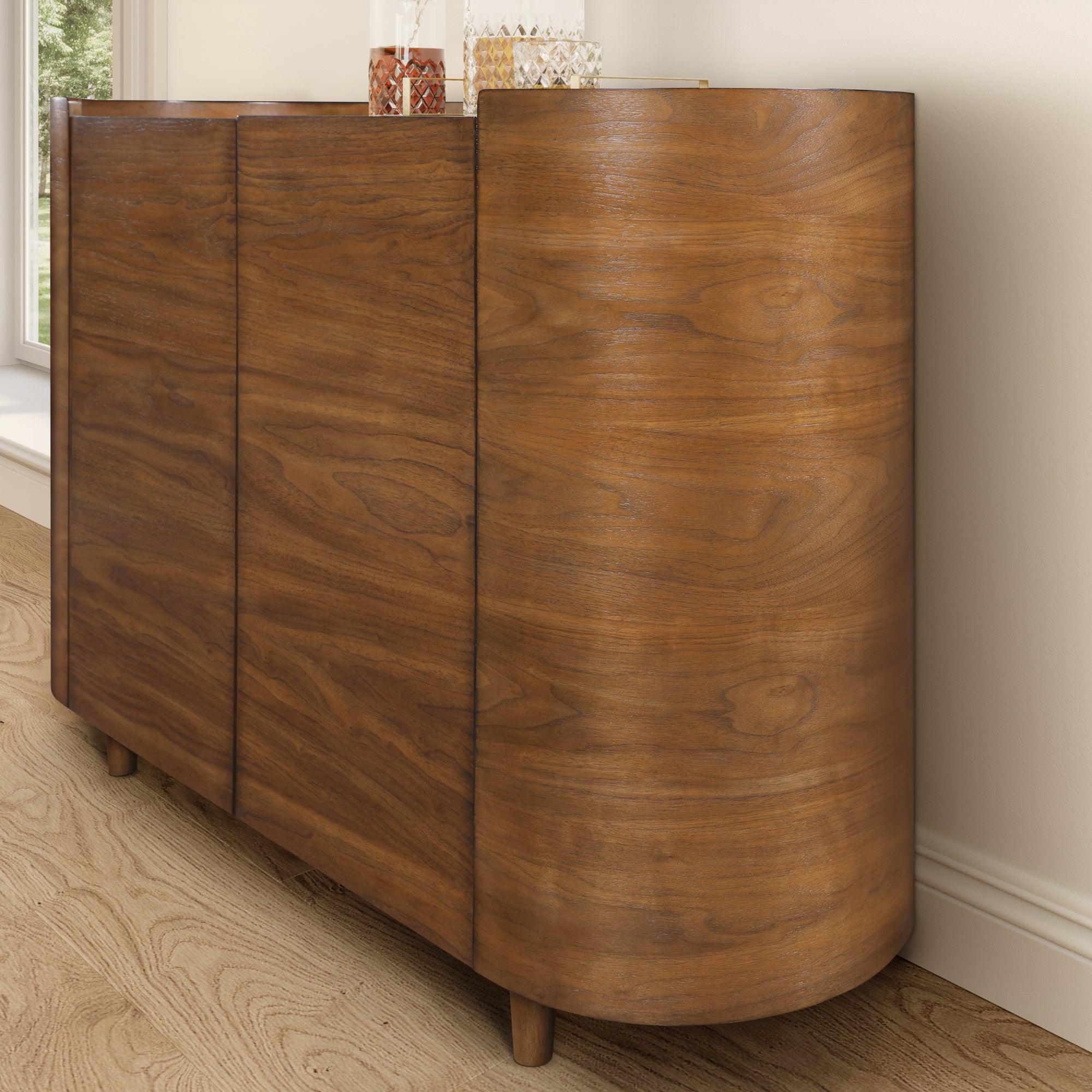 Hedy 30 po - Meuble-lavabo avec dessus en quartz blanc