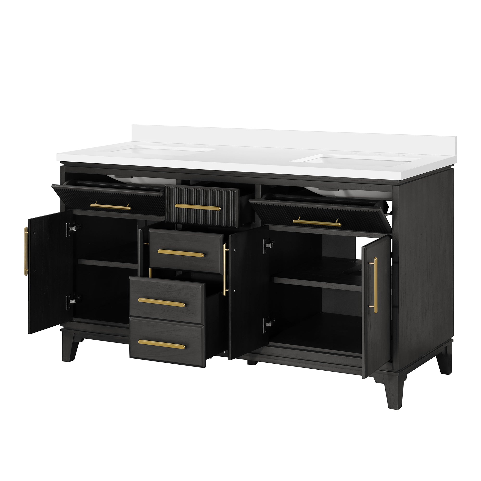 Marbella Vanity 60" - Black