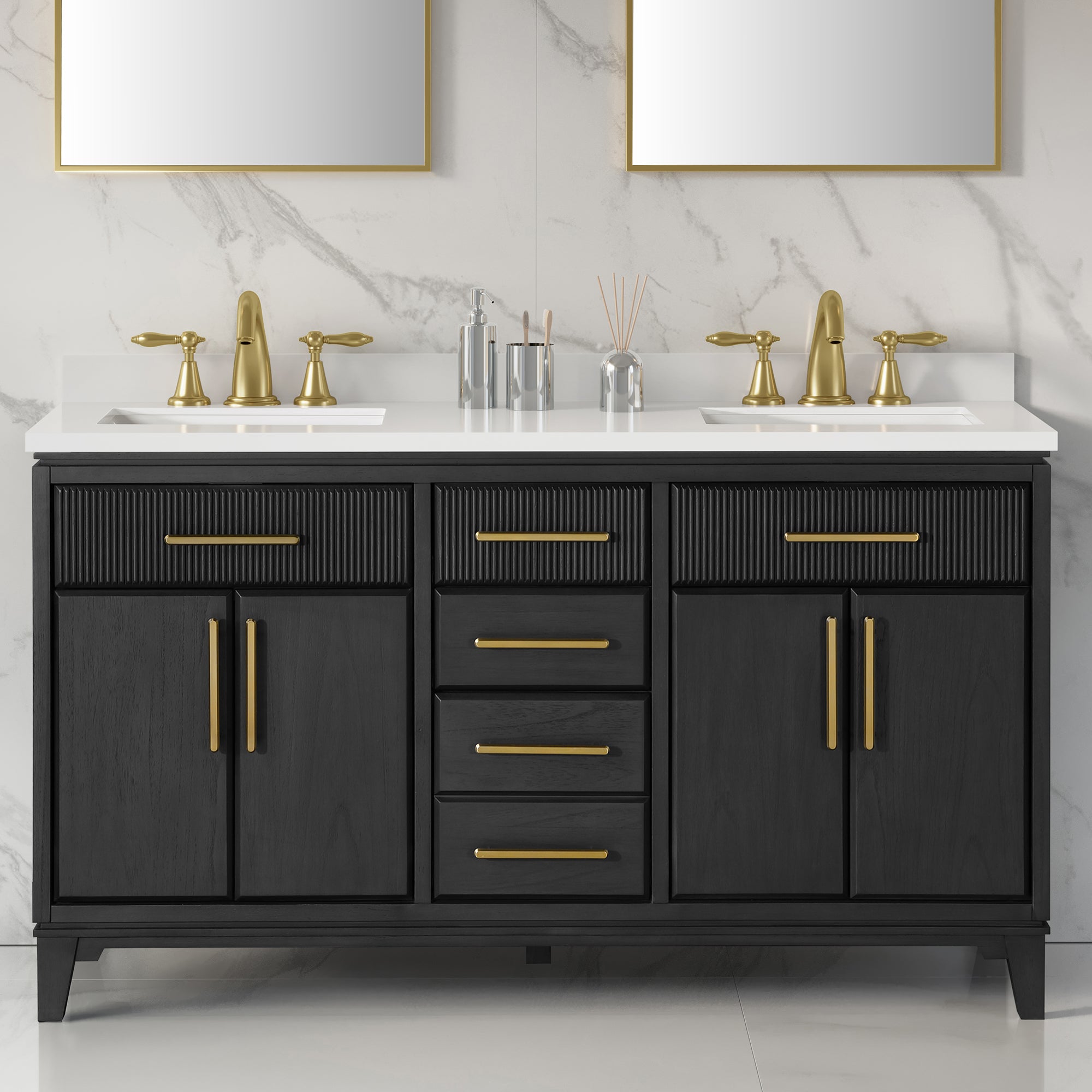 Marbella Vanity 60" - Black