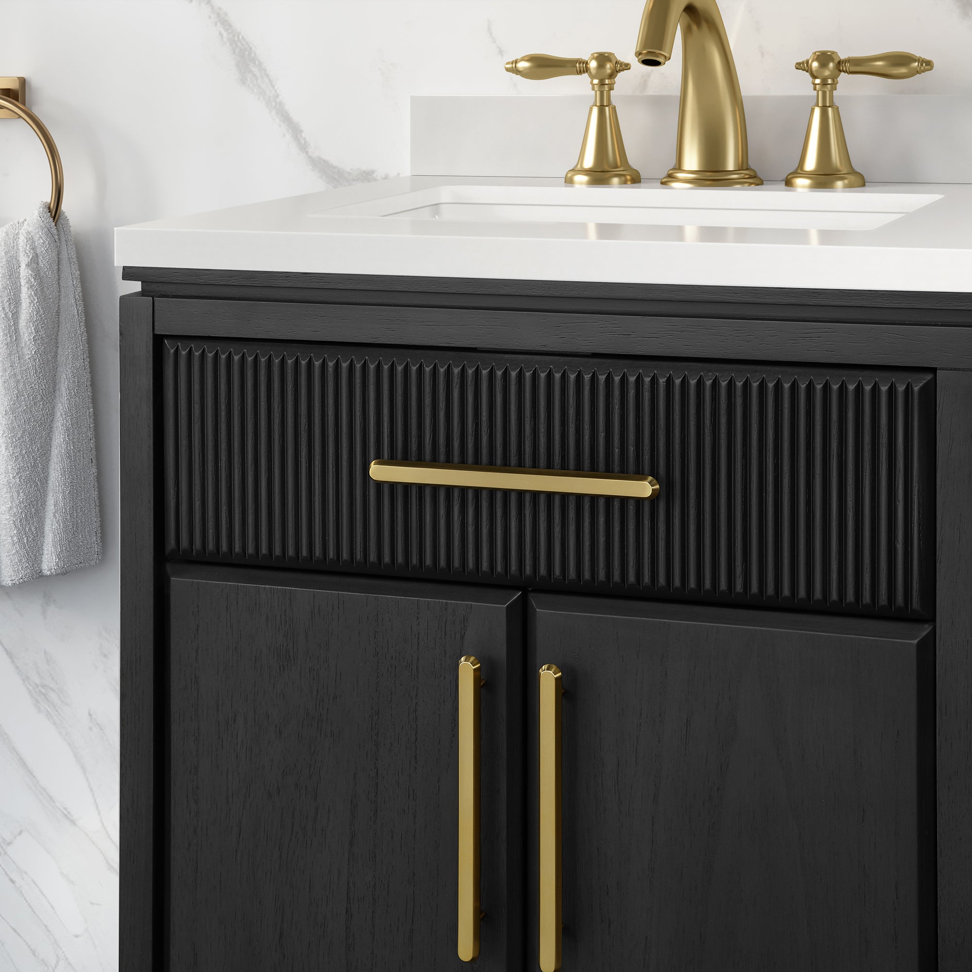 Marbella Vanity 60" - Black