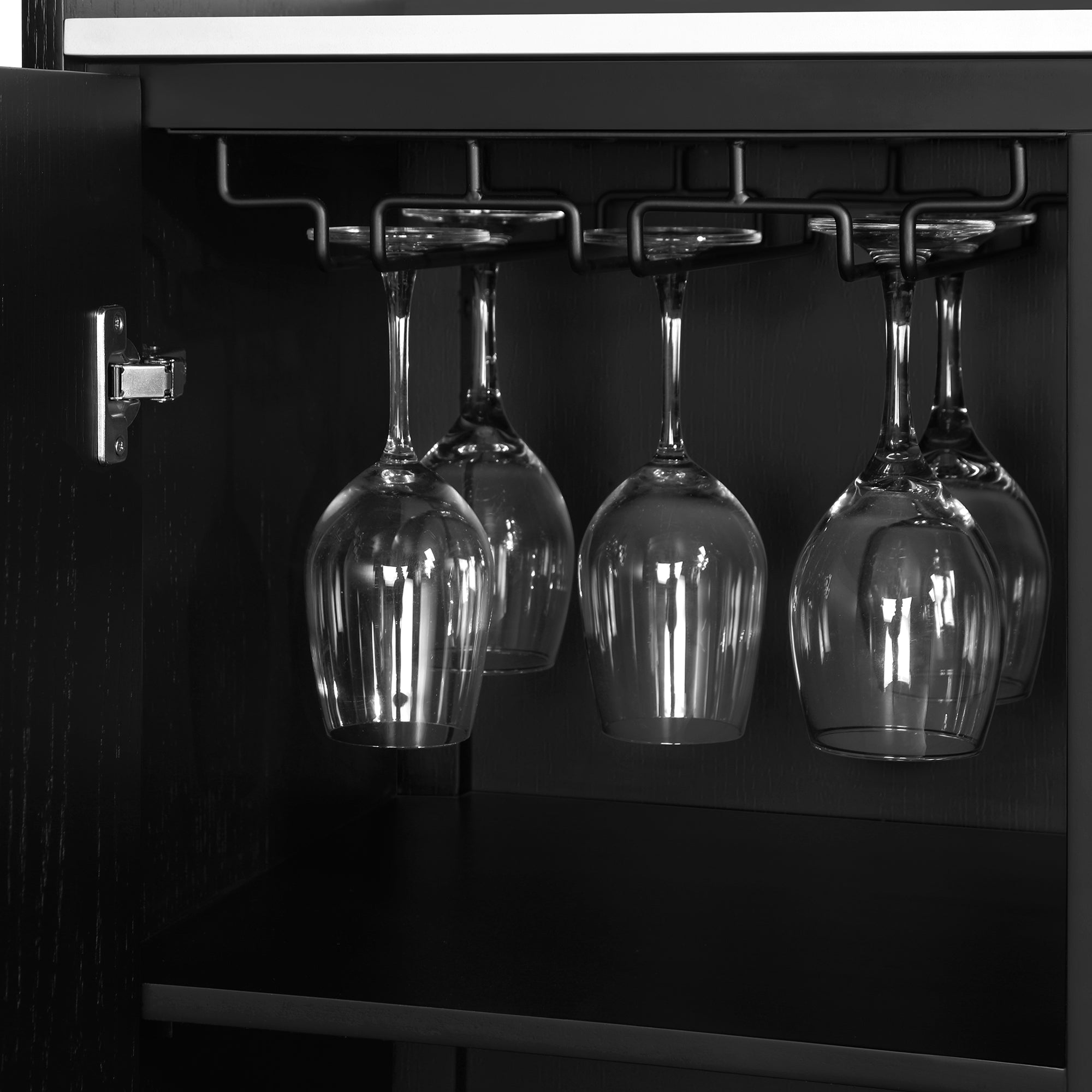  Julia - Armoire de bar avec rangement