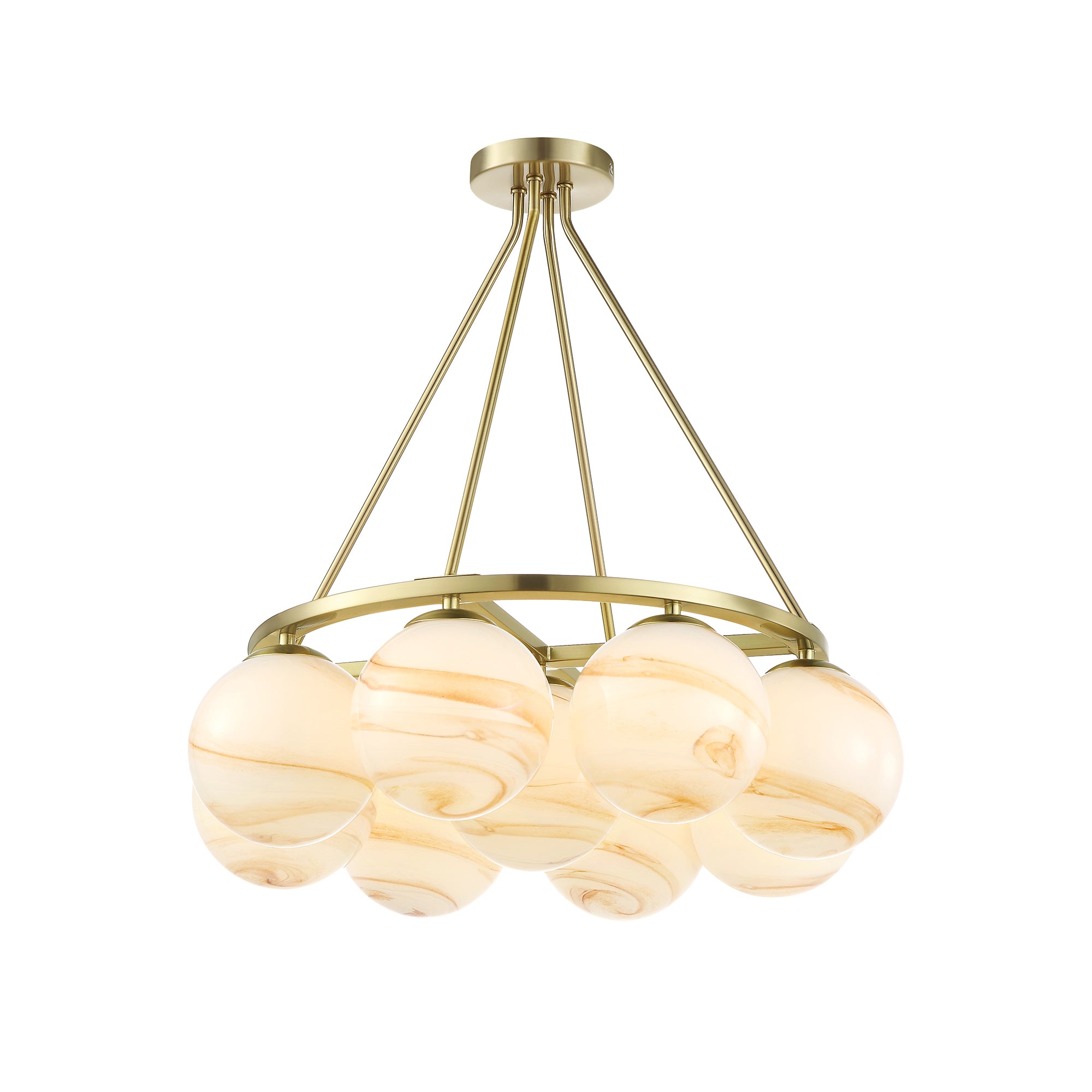 Phoebe lustre à neuf ampoules