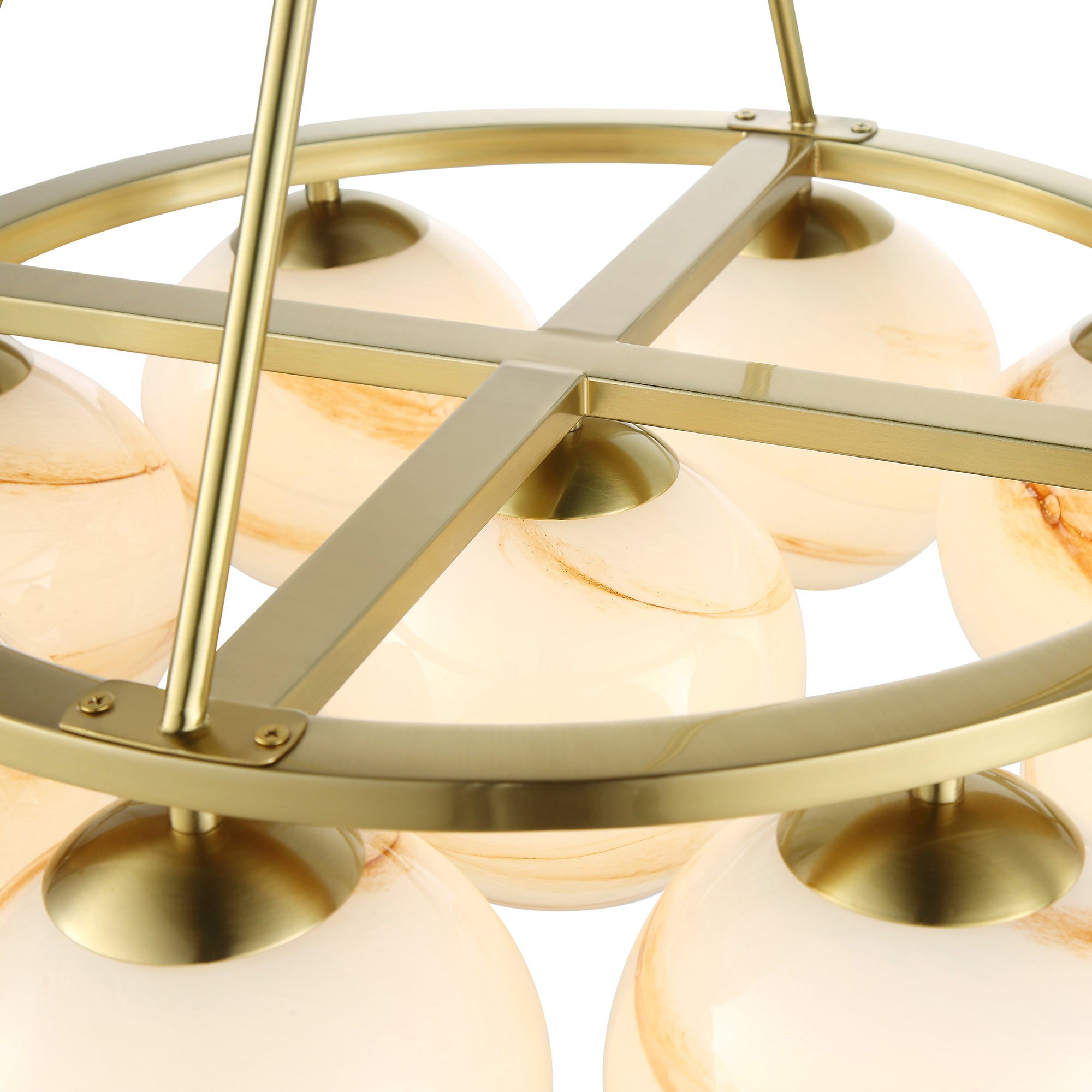 Phoebe lustre à neuf ampoules