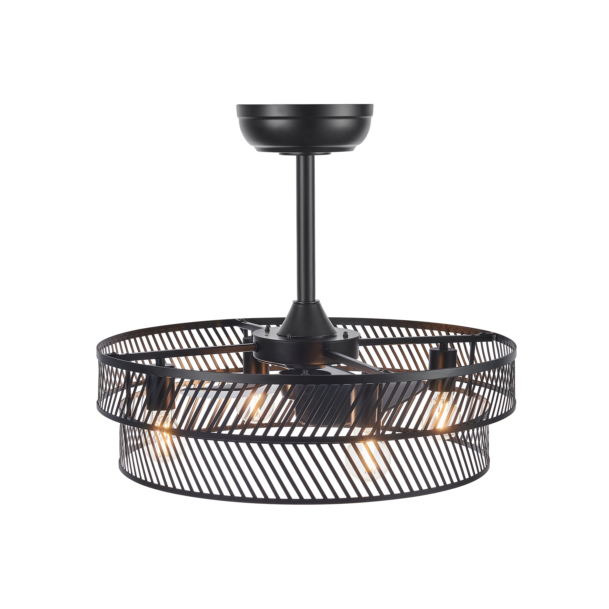 Kossi ventilateur-plafonnier à quatre ampoules