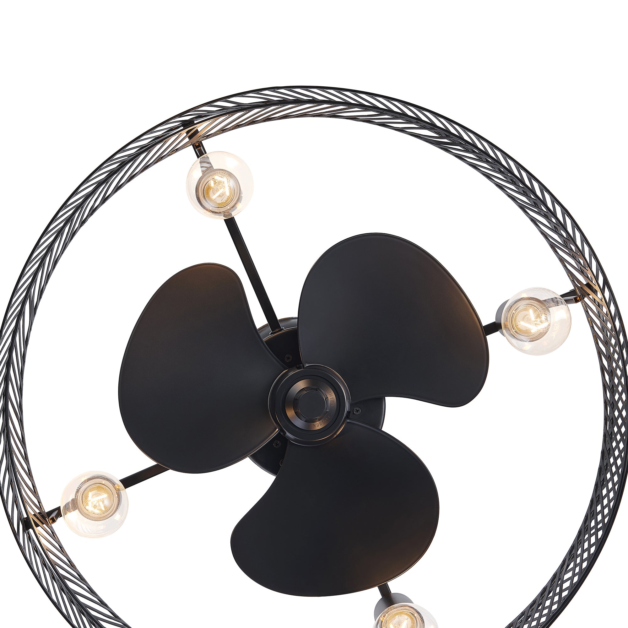 Kossi ventilateur-plafonnier à quatre ampoules