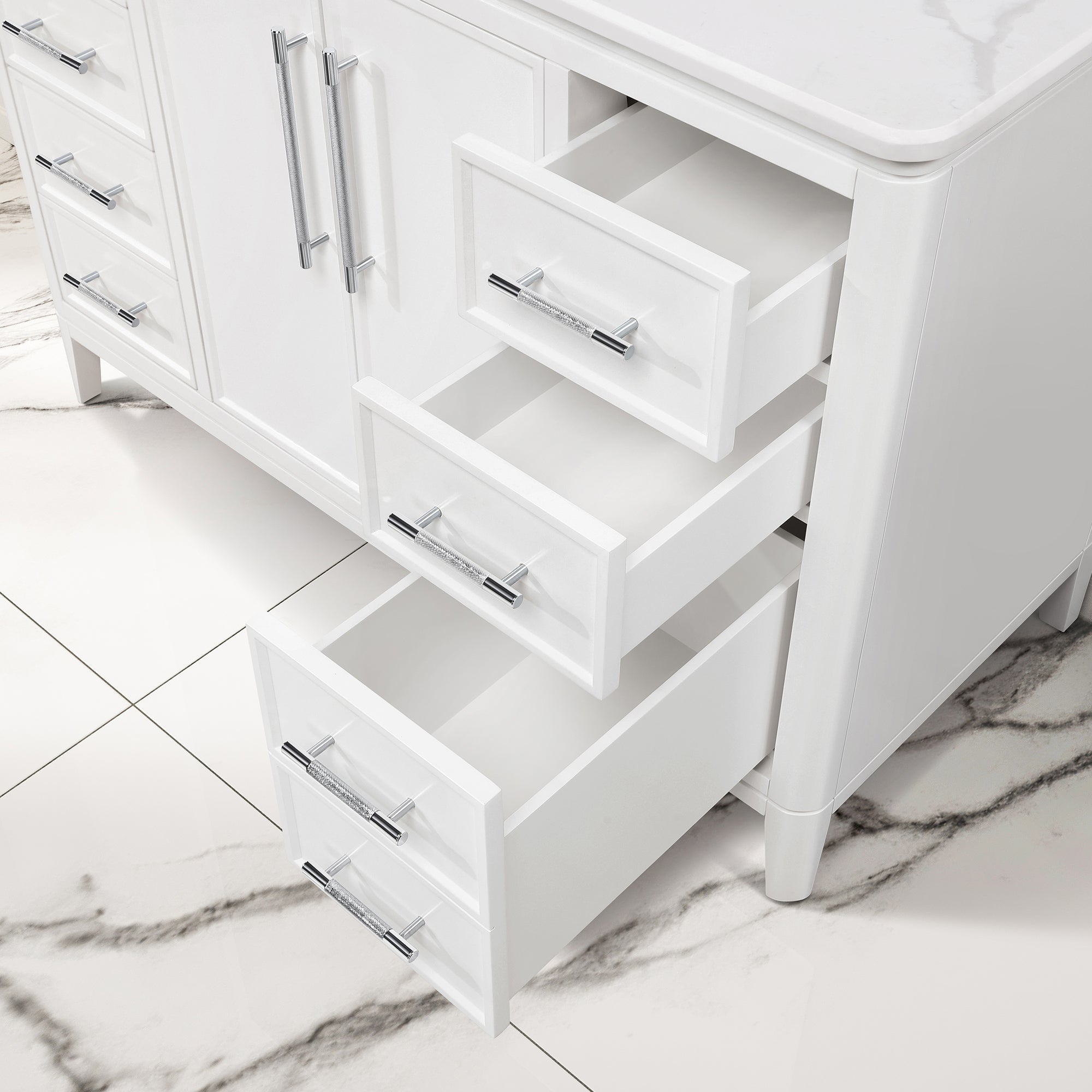 Venice II Vanity 48" - Pure White