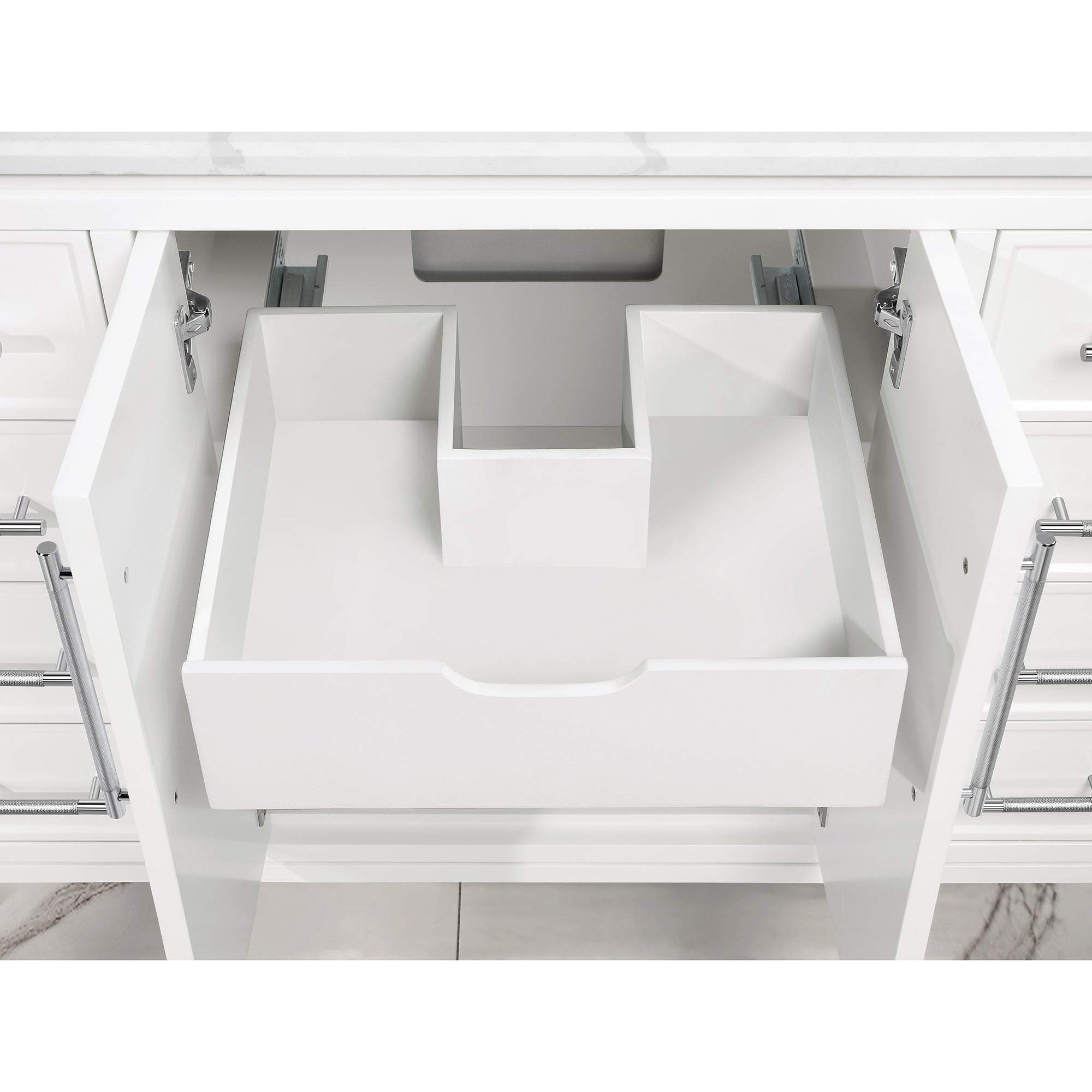 Shop Venice II Vanity 48in - Pure White - Loxley Rowe
