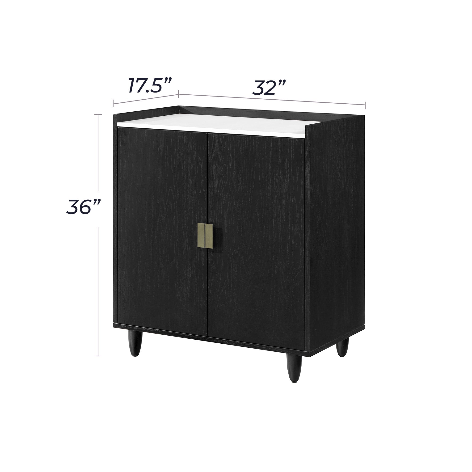  Julia - Armoire de bar avec rangement