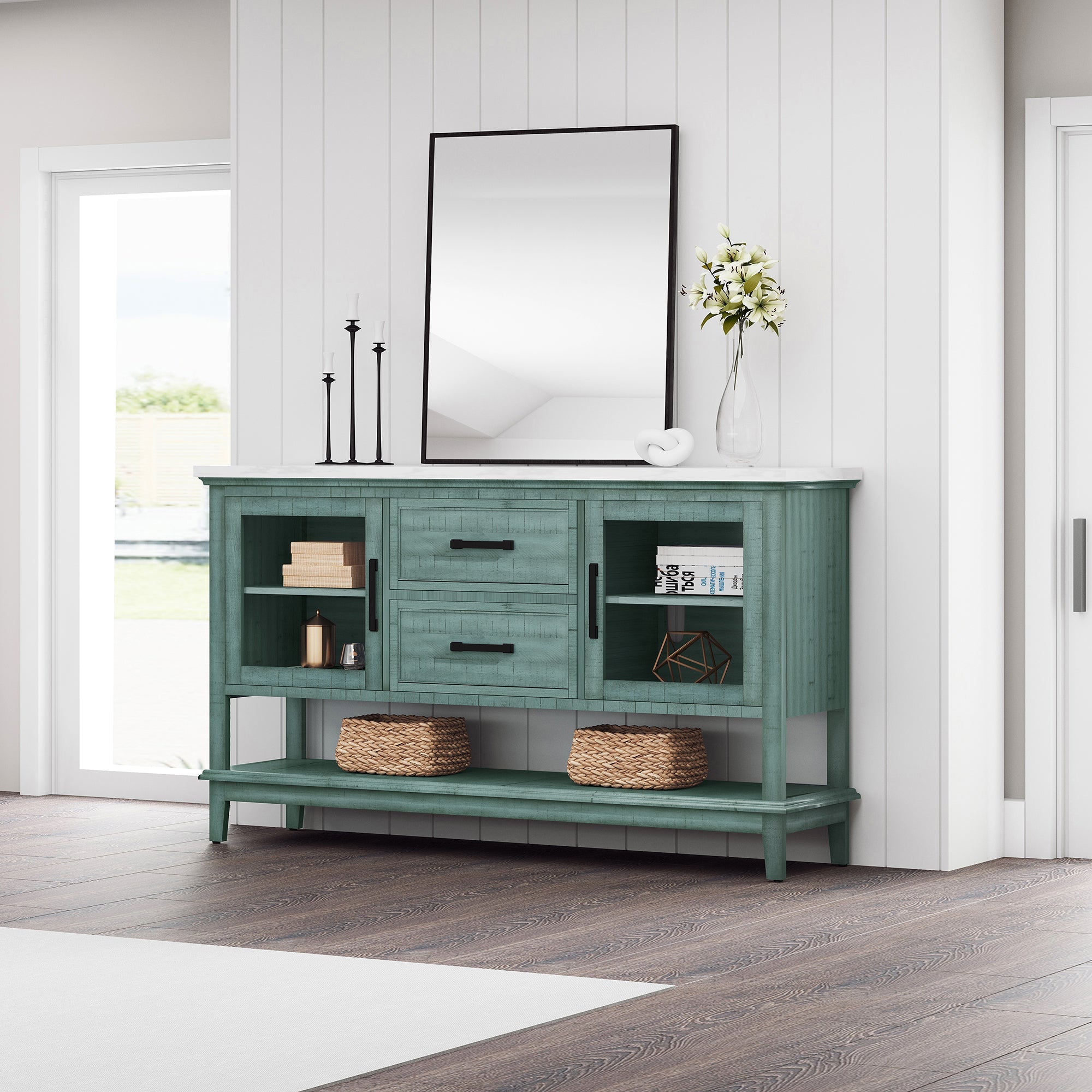 DYLAN 60" - ACCENT CABINET WITH STORAGE