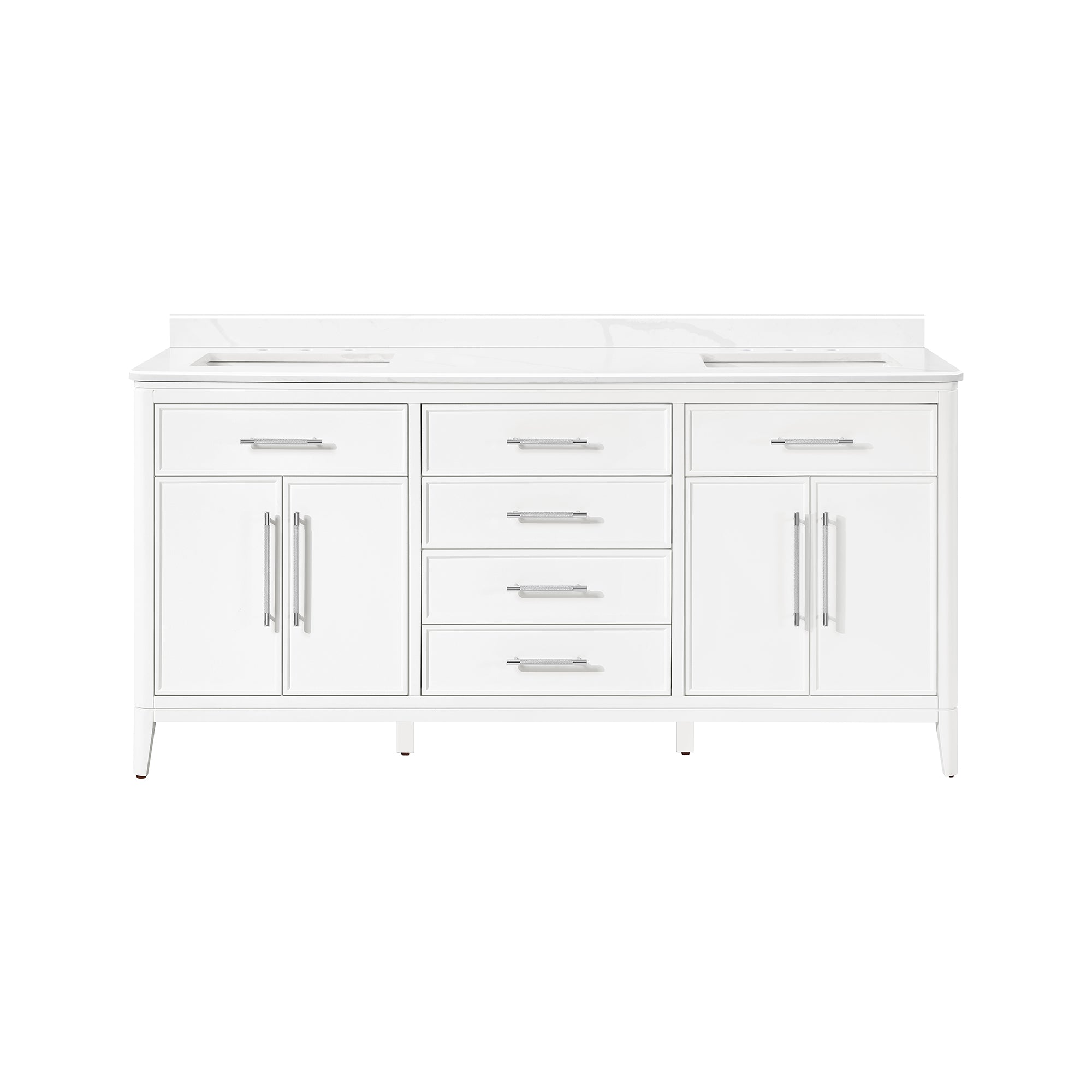 Venice II Vanity 72" - Pure White