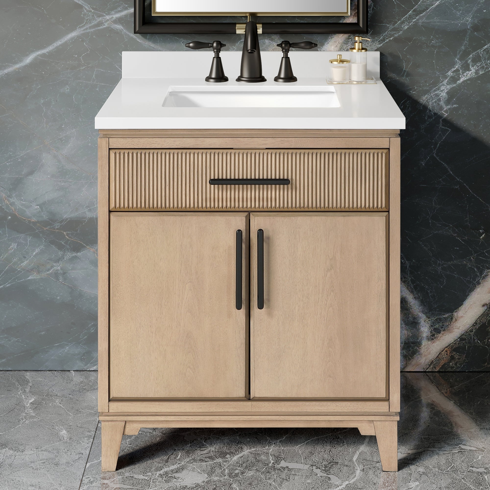 Marbella Vanity 30" - Sahara Birch