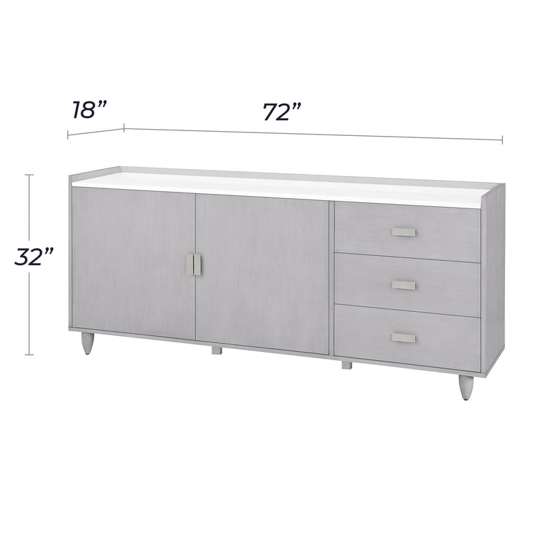 Andrea 72" Accent Cabinet with Storage